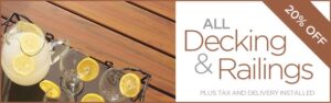 Decking and Railings Ad 2018