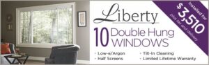 Liberty 10 Double Hung Windows Ad 2018