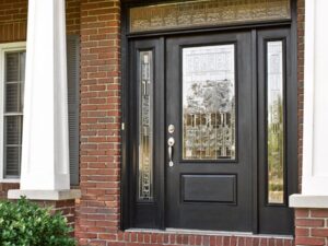 Energy Efficient Low-E Glass Entry Door