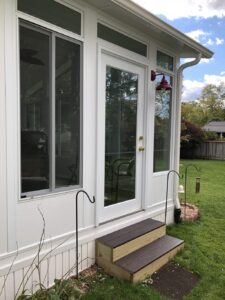 Outside of Dream Porch - Porch ideas with Sunroom