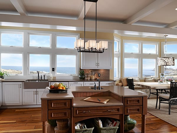 Milgard Tuscany® Series high quality vinyl windows. Made for replacement window projects or home remodels