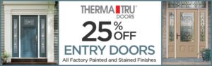 THERMATRU DOORS Brand - SAVE BIG - Entry Doors by BlackBerry